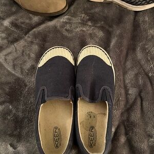 Keen Navy Slip-On Shoes